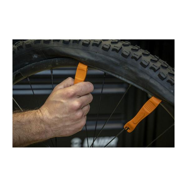 Комплект щанги за гуми Unior 1657ORANGE – 2 бр., оранжеви