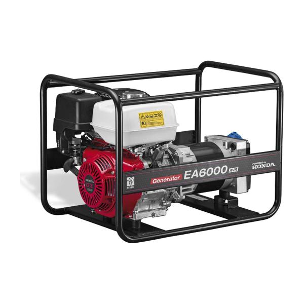 Бензинов генератор за ток Honda EA6000N2 AVR – 6 kVA, 230 V